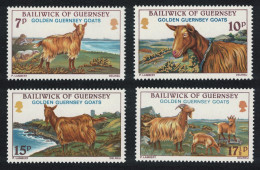 Guernsey Golden Goats 4v 1980 MNH SG#217-220 MI#209-212 - Guernsey
