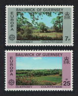 Guernsey Europa CEPT Landscapes 2v 1977 MNH SG#151-152 Sc#147-148 - Guernesey