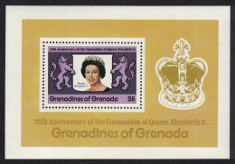 Grenadines 25th Anniversary Of Coronation MS 1978 MNH SG#MS275 - Grenada (1974-...)