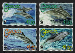 Grenada WWF Clymene Dolphin 4v 2007 MNH SG#5288-5291 MI#5925-5928 Sc#3654a-d - Grenada (1974-...)