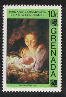 Grenada 'The Night' Painting By Correggio 1984 MNH SG#1347 - Grenade (1974-...)
