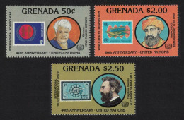 Grenada United Nations New York Stamps 3v 1985 MNH SG#1466-1468 - Grenade (1974-...)