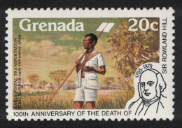Grenada Mail Runner Africa Early 19th Century Perf 12 1979 MNH SG#1001 Sc#926 - Grenada (1974-...)