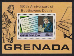 Grenada Beethoven Composer Music MS 1978 MNH SG#MS945 - Grenade (1974-...)