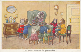 CAT KAT CHAT    ===  LES BELLES HISTOIRES DE GRAND'MERE - Cats