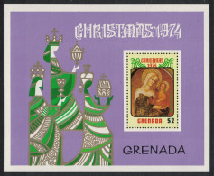 Grenada Christmas 'Madonna And Child' Paintings MS 1974 MNH SG#MS648 - Grenade (1974-...)