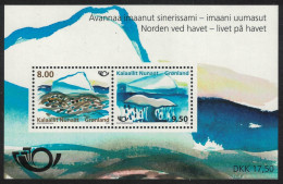 Greenland Whale Seals Coast North MS 2012 MNH SG#MS673 - Unused Stamps