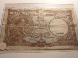 Belgique-20francs-01-09-1948. - 20 Francs
