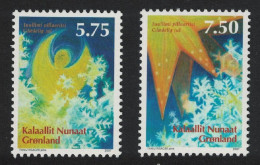 Greenland Christmas Normal Gum 2v 2007 MNH SG#538-539 - Unused Stamps