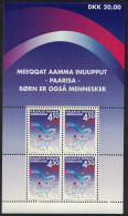 Greenland Children Welfare Project MS 2002 MNH SG#MS407 - Unused Stamps