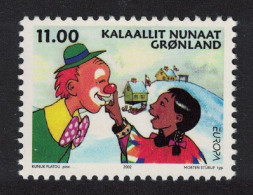 Greenland Europa Circus 2002 MNH SG#414 - Unused Stamps