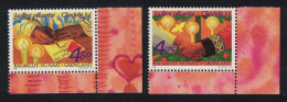 Greenland Christmas 2v Corners 1999 MNH SG#360-361 MI#344-345 Sc#355-356 - Unused Stamps