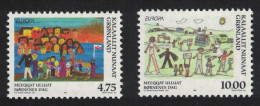 Greenland Europa National Festivals Children's Day 2v 1998 MNH SG#338-339 - Unused Stamps