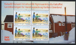 Greenland Disabled Society MS 1996 MNH SG#MS305 - Ongebruikt
