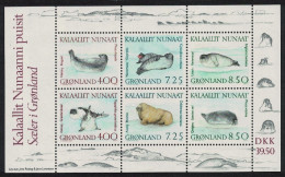 Greenland Walrus Seals Marine Mammals MS 1991 MNH SG#MS234 - Ongebruikt