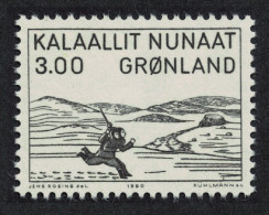 Greenland Foot Race Greenland Art 1980 MNH SG#128 Sc#116 - Ungebraucht