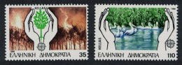 Greece Pelicans Birds Europa 2v 1986 MNH SG#1733-1734 - Unused Stamps