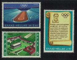 Greece Olympic Games Mexico 3v 1968 MNH SG#1091-1093 MI#989-991 Sc#932-934 - Unused Stamps