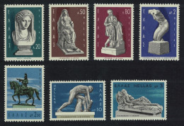 Greece Greek Sculpture 7v 1967 MNH SG#1038-1044 MI#936-942 Sc#879-885 - Unused Stamps