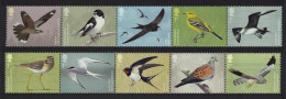 Great Britain Migrating Birds 2 Strips 2022 MNH - Unused Stamps