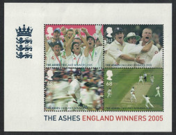 Great Britain England's Ashes Cricket Victory MS 2005 MNH SG#MS2573 - Nuovi