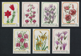 Hungary Lily Family Flowers 7v 1985 MNH SG#3663-3669 MI#3788-3794 - Nuevos