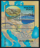 Hungary Danube Bridges MS 1985 MNH SG#MS3615 - Ungebraucht