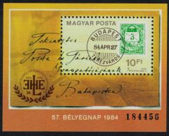 Hungary Cover From 1874 Stamp Day MS 1984 MNH SG#MS3571 - Ungebraucht