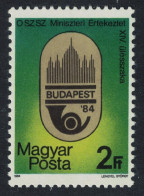 Hungary Postal Administrations Conference Budapest 1984 MNH SG#3568 - Nuevos