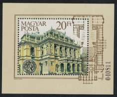 Hungary Reopening Of Budapest Opera House MS 1984 MNH SG#MS3575 - Unused Stamps