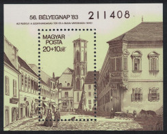 Hungary Stamp Day Engravings Of Budapest Buildings MS 1983 MNH SG#MS3517 - Nuevos