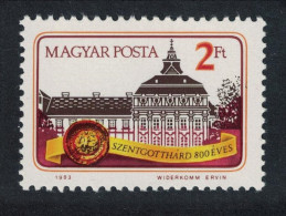 Hungary Monastery 800th Anniversary Of Szentgotthard 1983 MNH SG#3491 - Unused Stamps