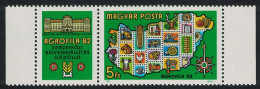 Hungary Agrofila '82 Stamp Exhibition Godollo 1982 MNH SG#3458 - Neufs