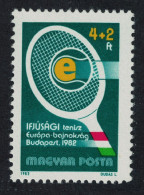 Hungary Youth Stamp European Junior Tennis Cup 1982 MNH SG#3422 - Nuevos