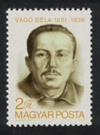 Hungary Bela Vago Founder Member Of Hungarian Communist Party 1981 MNH SG#3388 - Unused Stamps