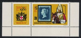 Hungary London 1980 Stamp Exhibition Margins 1980 MNH SG#3319 - Ongebruikt