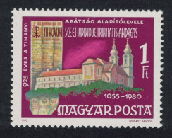 Hungary 925th Anniversary Of Foundation Of Tihany Abbey 1980 MNH SG#3309 - Ongebruikt
