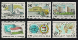 Hungary 25th Anniversary Of United Nations Membership 6v 1980 MNH SG#3350-3355 - Unused Stamps