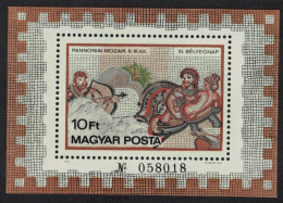 Hungary Roman Mosaics Stamp Day MS 1978 MNH SG#MS3209 - Ongebruikt