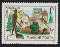 Hungary 650th Anniversary Of Koszeg 1978 MNH SG#3215 - Unused Stamps