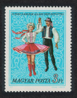 Hungary 25th Anniversary Of State Folk Ensemble 1977 MNH SG#3116 - Unused Stamps