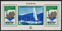 Hungary European Security And Co-operation Conference Geneva Sheet MS 1974 MNH SG#MS2862 - Nuovi