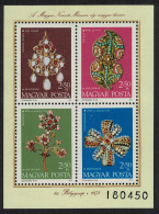 Hungary Jewelled Treasures National Museum MS 1973 MNH SG#MS2834 - Nuovi