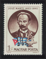 Hungary 120th Birth Anniversary Of Jose Marti 1973 MNH SG#2845 - Neufs