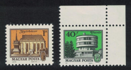 Hungary Views 2v 1972 MNH SG#2740-2741 - Neufs