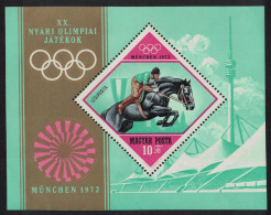 Hungary Football Olympic Games Munich MS 1972 MNH SG#MS2695 MI#Block 91A - Ongebruikt