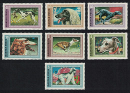 Hungary Dogs 7v 1972 MNH SG#2659-2665 - Unused Stamps