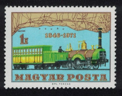 Hungary 125th Anniversary Of Hungarian Railways 1971 MNH SG#2603 - Unused Stamps