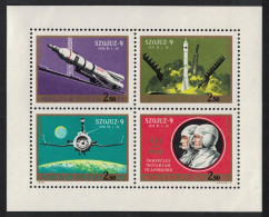 Hungary 'Soyuz 9' Space Mission MS 1970 MNH SG#MS2543 MI#2611A-2614A - Unused Stamps