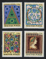 Hungary Paintings From 'Codices Of King Matthias' 4v 1970 MNH SG#2538-2541 - Neufs